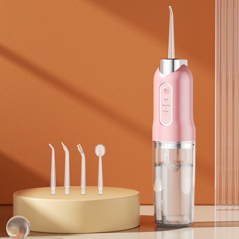 Portable Rechargeable Water Flosser – 3 Modes for Deep Teeth Cleaning & Gum Care