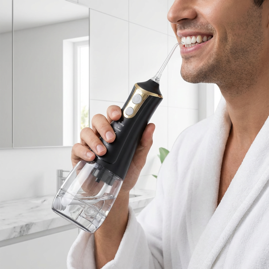Water Flosser with 5 Nozzles – Intelligent Oral Irrigator