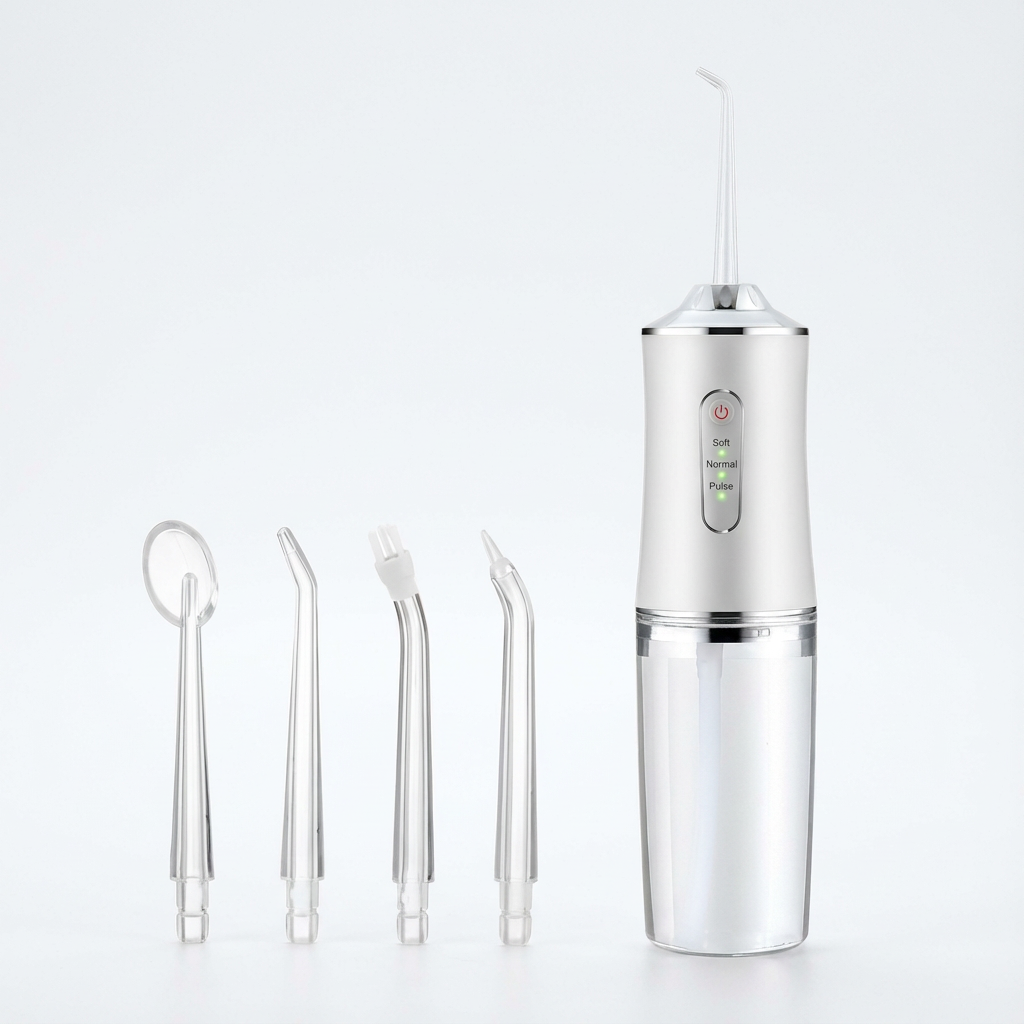Portable Rechargeable Water Flosser – 3 Modes for Deep Teeth Cleaning & Gum Care